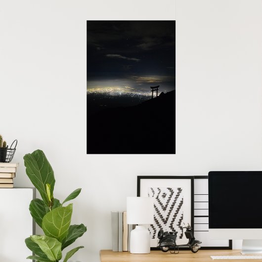 Fuji Ascent Poster (Heimbüro)