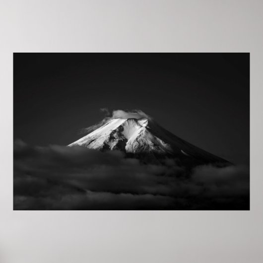 Fuji aus Fujiyoshida Poster (Vorne)