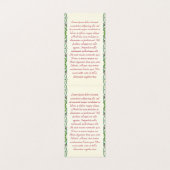 Fuji aus Kawaguchi Okada Koichi shin hanga japan Visitenkarten (Innenseite Aufgefaltet)