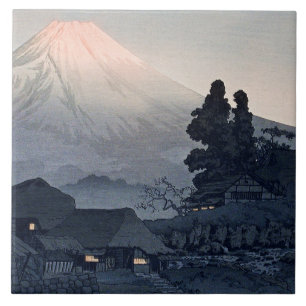 Fuji aus Mizukubo, berühmtes Bild, Fliese