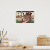 Fuji aus Yoshiwara Poster (Küche)