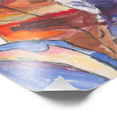 Fuji-Berg-Druck Fotodruck (Ecke)