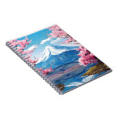 Fuji Blossom-Notebook Notizblock (Rechte Seite)