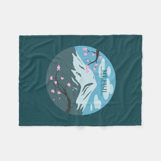 Fuji Fleecedecke (Vorderseite (Horizontal))