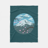 Fuji Fleecedecke (Vorderseite)