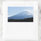 Fuji Fuji Lake Kawaguchi Rechteckiger Aufkleber (Tasche)