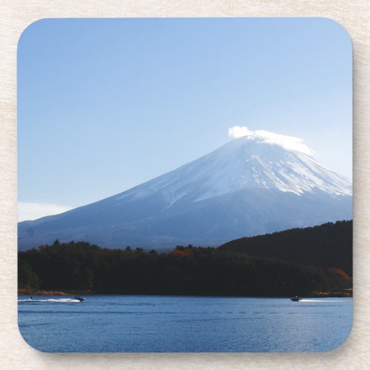 Fuji Fuji Lake Kawaguchi Untersetzer (Vorderseite)