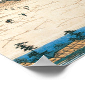 Fuji, Fuji-san. Japan. Circa 1800er Jahre. Poster (Ecke)