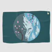 Fuji Golfhandtuch (Horizontal)