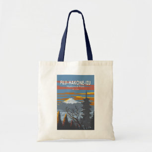 Fuji-Hakone-Izu Nationalpark Japan Kunst Vintage Tragetasche