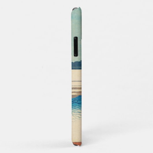 Fuji-Holzblock. iPhone/iPad-Gehäuse Case-Mate iPhone Hülle (Hinten/Rechts)