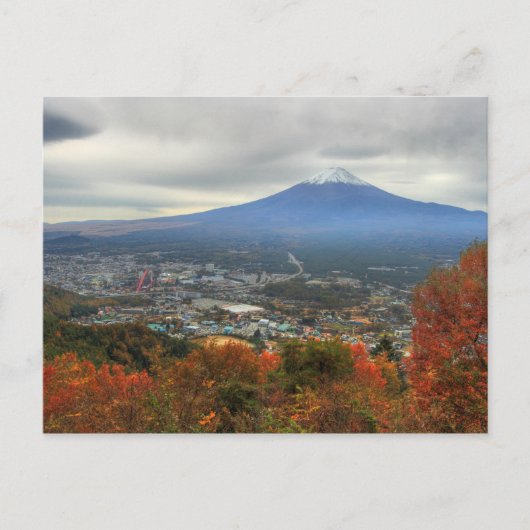 Fuji III Postkarte (Vorderseite)