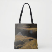 Fuji im Mondlicht: Tasche (Vorderseite)