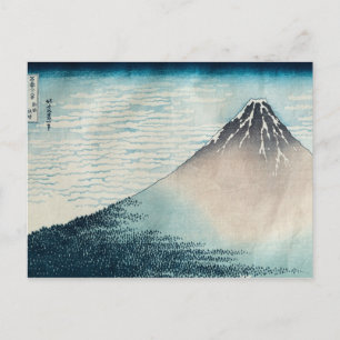 Fuji in Clear Weather' Postkarte