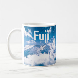 Fuji, in den Wolken, Japan Kaffeetasse