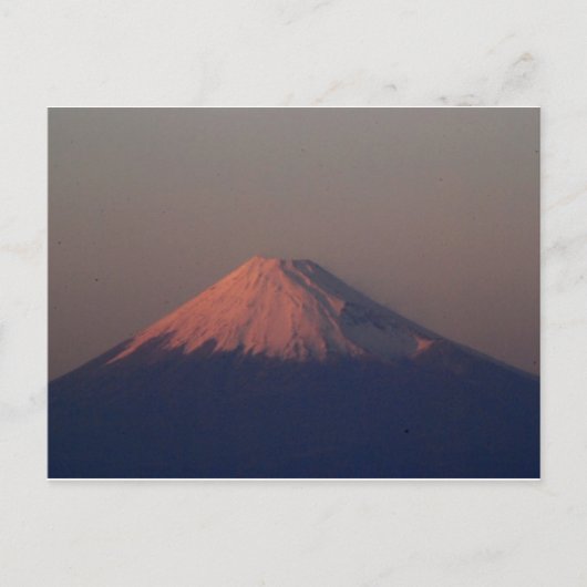 Fuji in Japan Postkarte (Vorderseite)