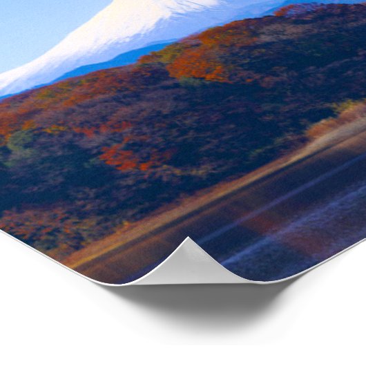 Fuji Japan Poster (Ecke)