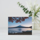 Fuji, Japan Postkarte (Stehend Vorderseite)