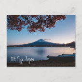 Fuji, Japan Postkarte (Vorderseite)