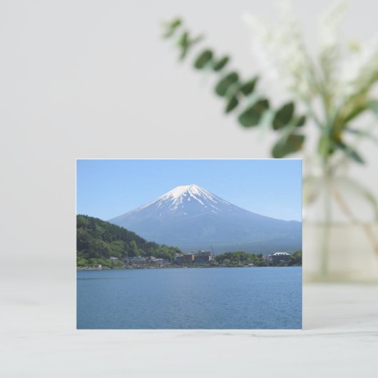 Fuji Japan Postkarte (Stehend Vorderseite)
