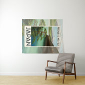 Fuji Japan Reiseplakat Vintage Kunst Wandteppich (Beispiel (Horizontal))