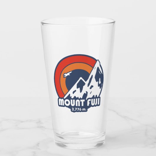 Fuji Japan Sun Eagle Glas (Vorderseite)