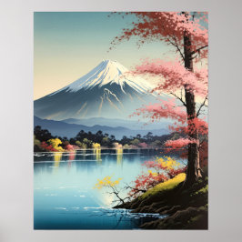 Fuji Japanese Art Print Poster