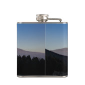 Fuji Lake Reflection Flachmann (Rückseite)