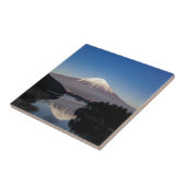 Fuji Lake Reflection Fliese (Seite)