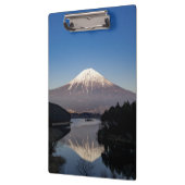 Fuji Lake Reflection Klemmbrett (Links)