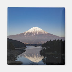 Fuji Lake Reflection Magnet