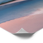 Fuji mit Kirschblüten Poster (Ecke)