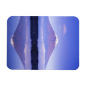 Fuji mit Lenticular Cloud, Motosu Lake Magnet (Horizontal)