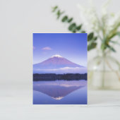 Fuji mit Lenticular Cloud, Motosu Lake Postkarte (Stehend Vorderseite)