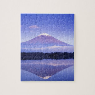 Fuji mit Lenticular Cloud, Motosu Lake, Puzzle