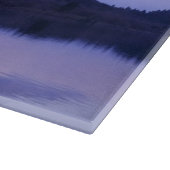 Fuji mit Lenticular Cloud, Motosu Lake, Schneidebrett (Ecke)