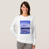 Fuji mit Lenticular Cloud, Motosu Lake, T-Shirt (Vorne ganz)