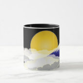 FUJI & Moon Japan Tasse (Zentrum)