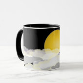 FUJI & Moon Japan Tasse (Vorderseite Links)