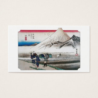 Fuji morgens aus Hara, Japan.