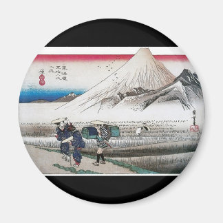 Fuji morgens, Japan etwa 1831-1834 Magnet