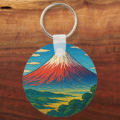 Fuji Original Artwork Schlüsselanhänger (Rückseite)