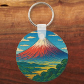 Fuji Original Artwork Schlüsselanhänger (Vorderseite)