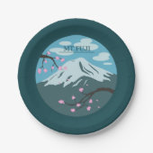 Fuji Pappteller (Vorderseite)