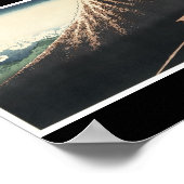 Fuji, Poster der japanischen Malerei c. 1830-1832 (Ecke)