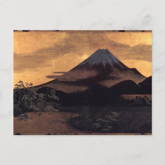 Fuji Postkarte (Vorderseite)