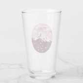 Fuji (rosa) glas (Rückseite)