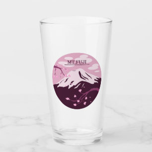 Fuji (rosa) glas