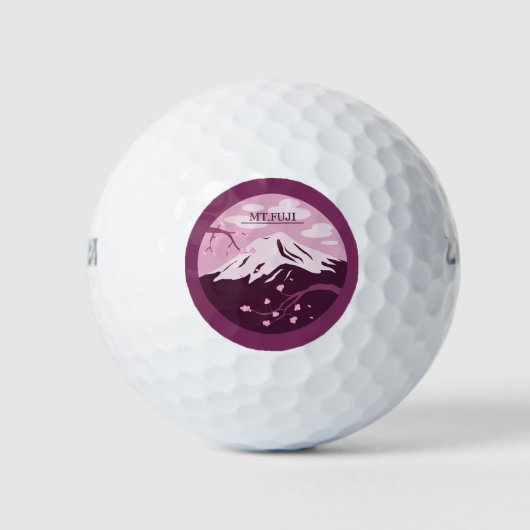 Fuji (rosa) golfball (Vorderseite)
