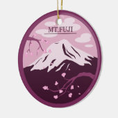 Fuji (rosa) keramik ornament (Links)